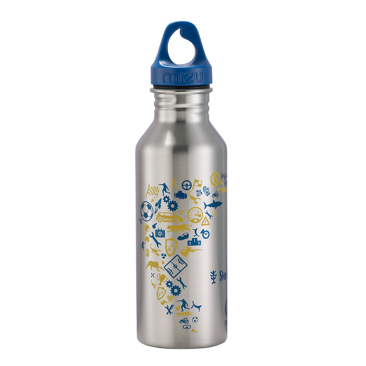Edelstahltrinkflasche Blue & Yellow