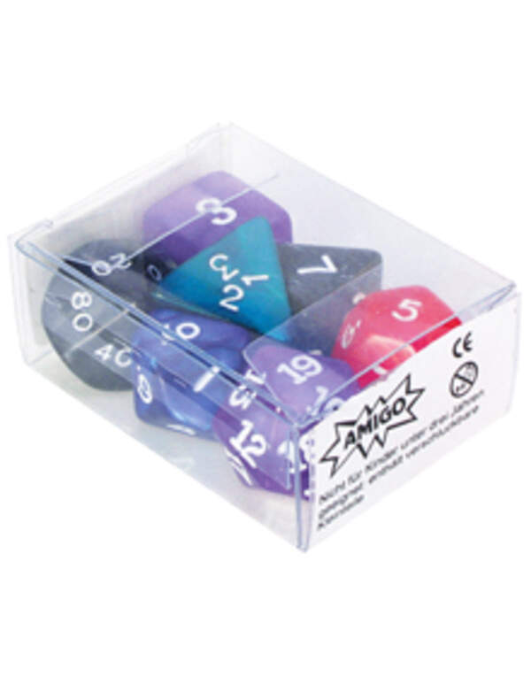 6er Würfel-Set Fantasy gemischt