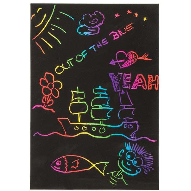 Kratzpapier Colourful