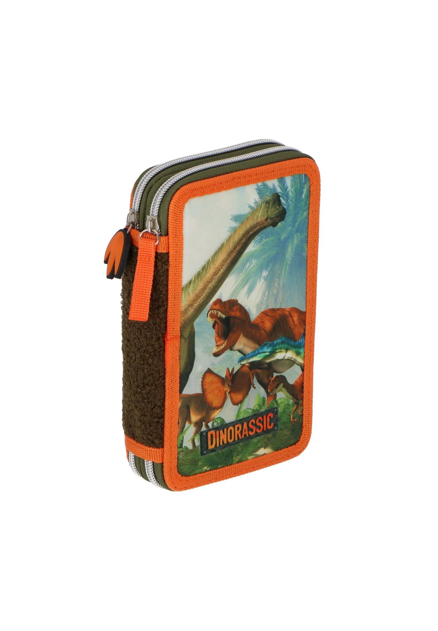 Schüleretui Doppelfedertasche Dinosaurier