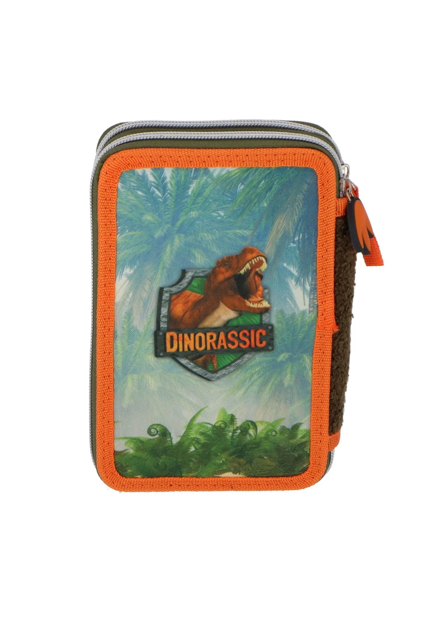 Schüleretui Doppelfedertasche Dinosaurier
