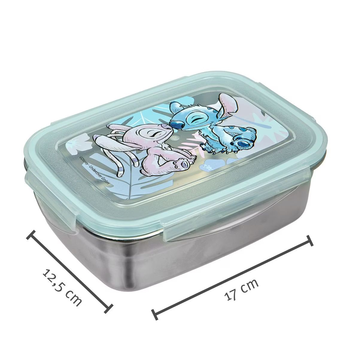 850 ml Edelstahl Lunchbox - Lilo&Stitch
