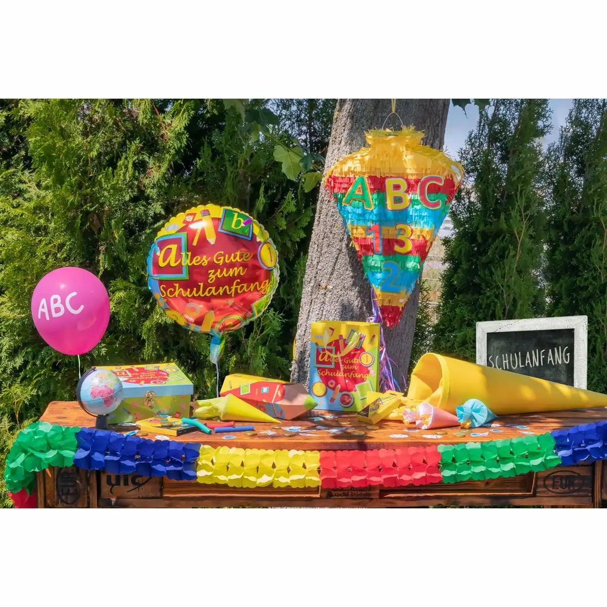 Folienballon Schulanfang