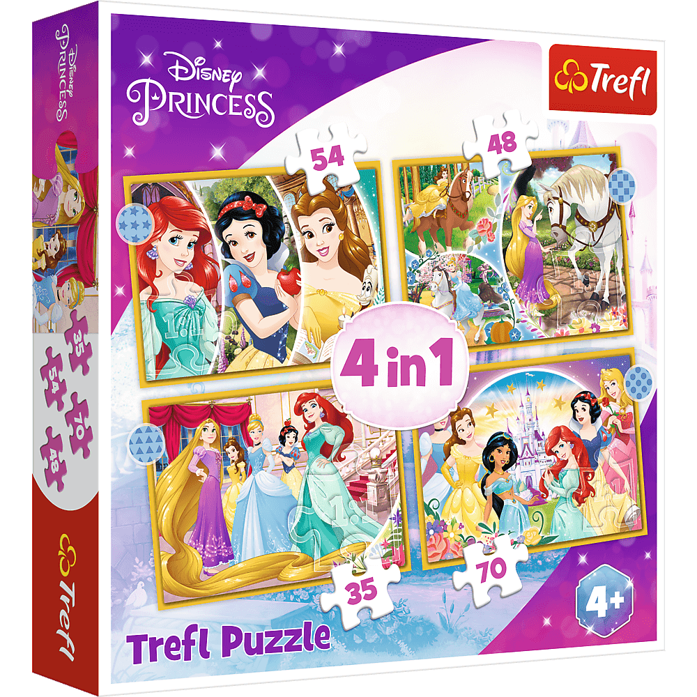 4 in 1 Pz Disney Princess