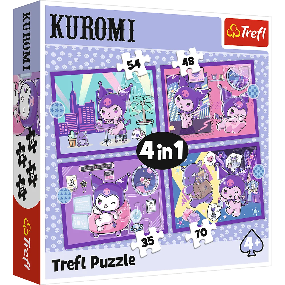 4 in 1 Pz Hello Kitty - Day with Kuromii
