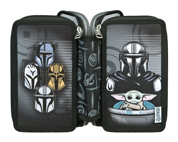 Schüleretui Tripledecker - Star Wars - The Mandalorian