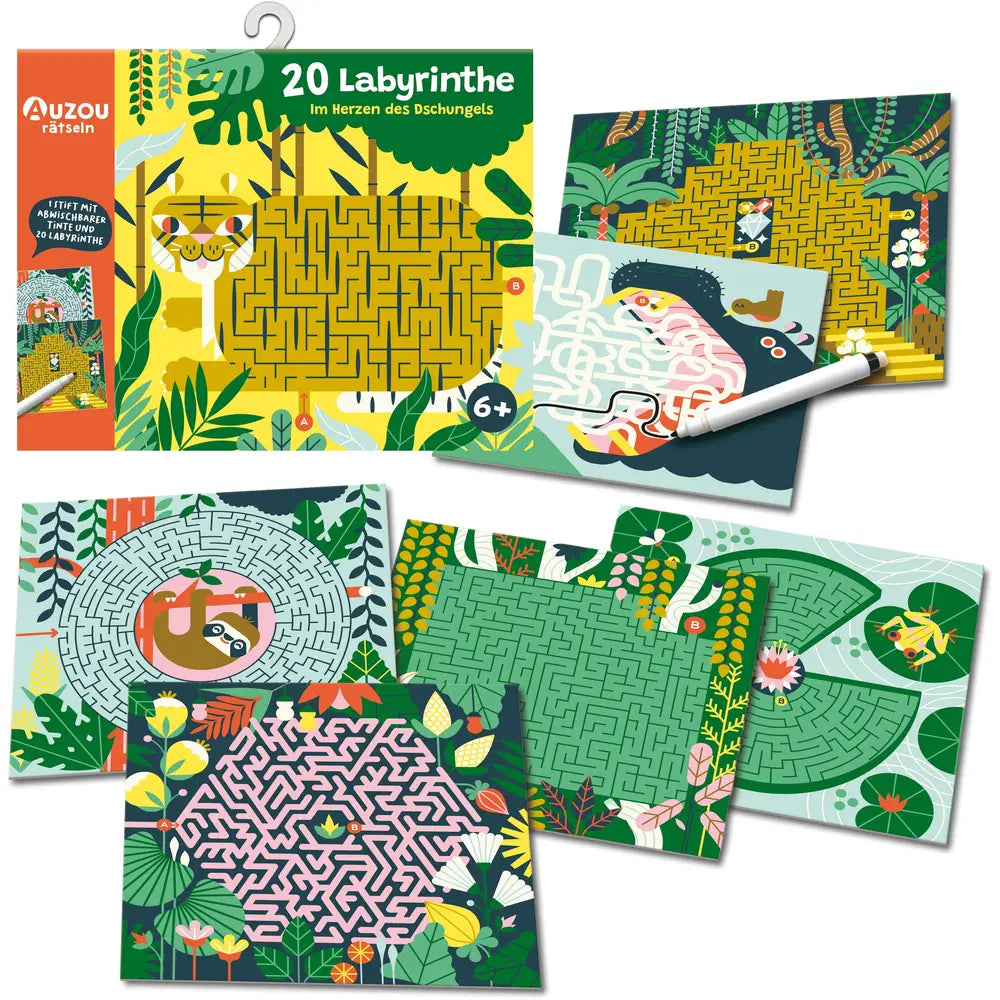 20 Labyrinthe im Herzen des Dschungels