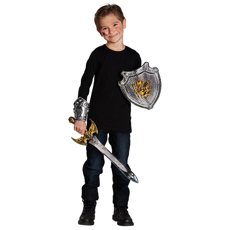 Ritter Set Kinder 3 tlg. - Einheitsgröße