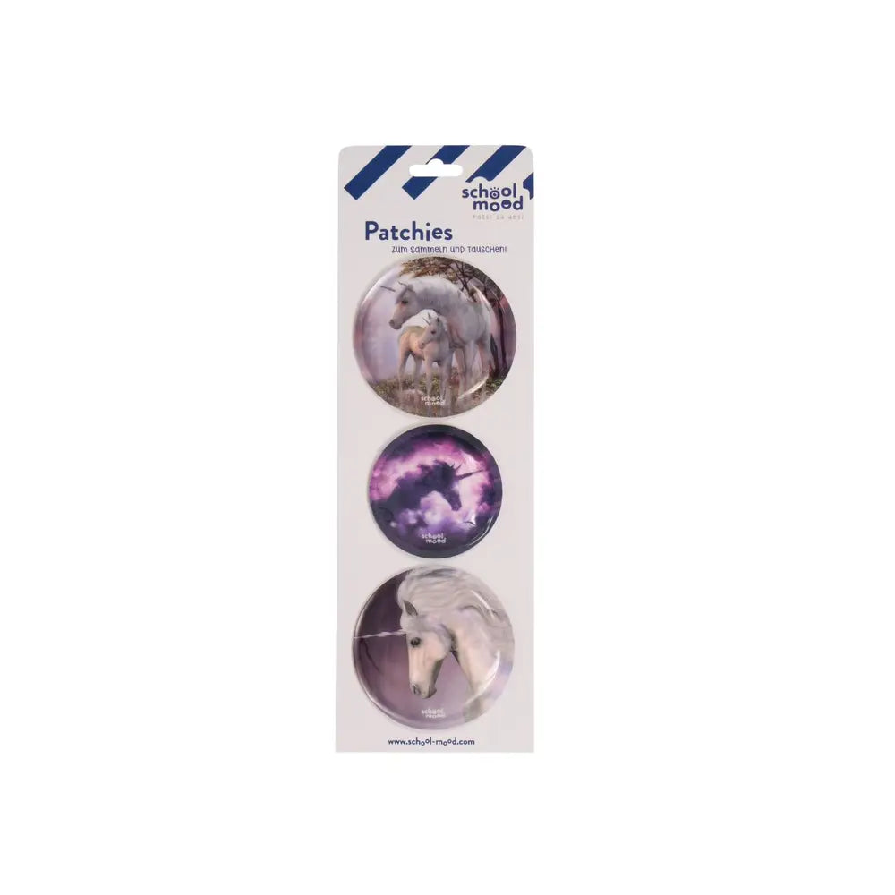 SM 3er Patchy-Set Einhorn