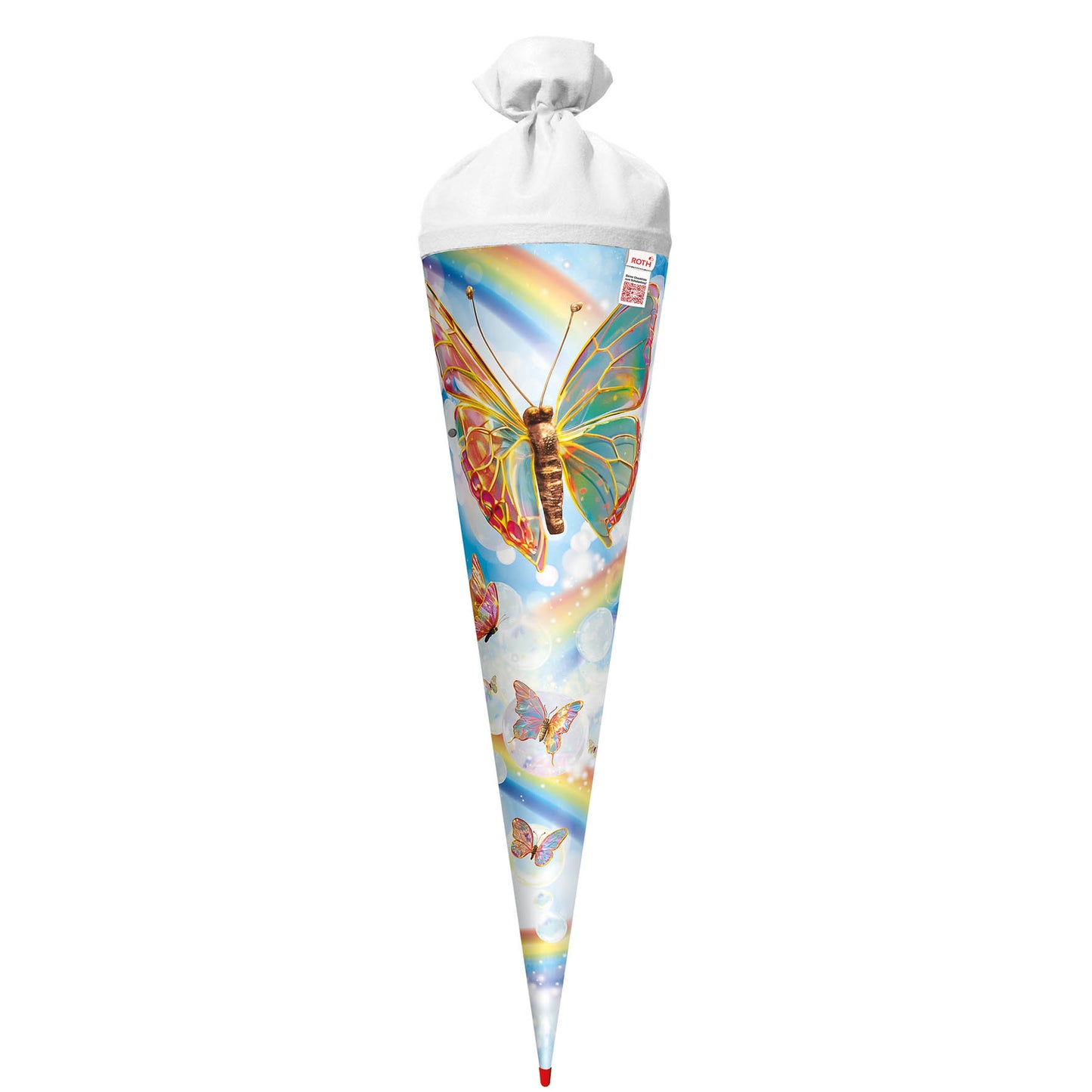 70 cm Schultüte Rainbow Butterfly