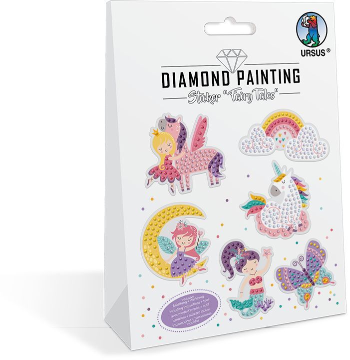 URSUS - Diamond Painting - Sticker Fairy Tales