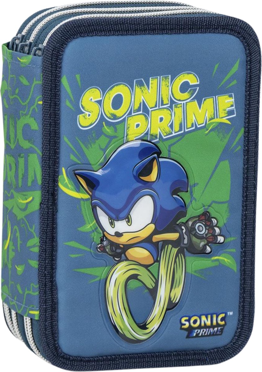 Schüleretui Tripledecker - Sonic Prime