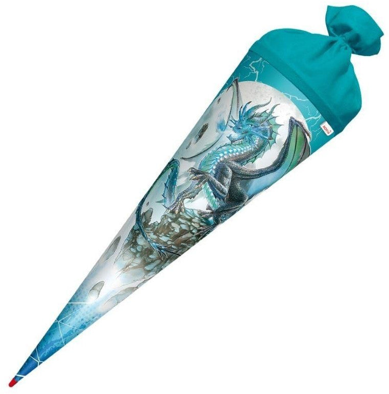 70 cm Schultüte Eisdrache