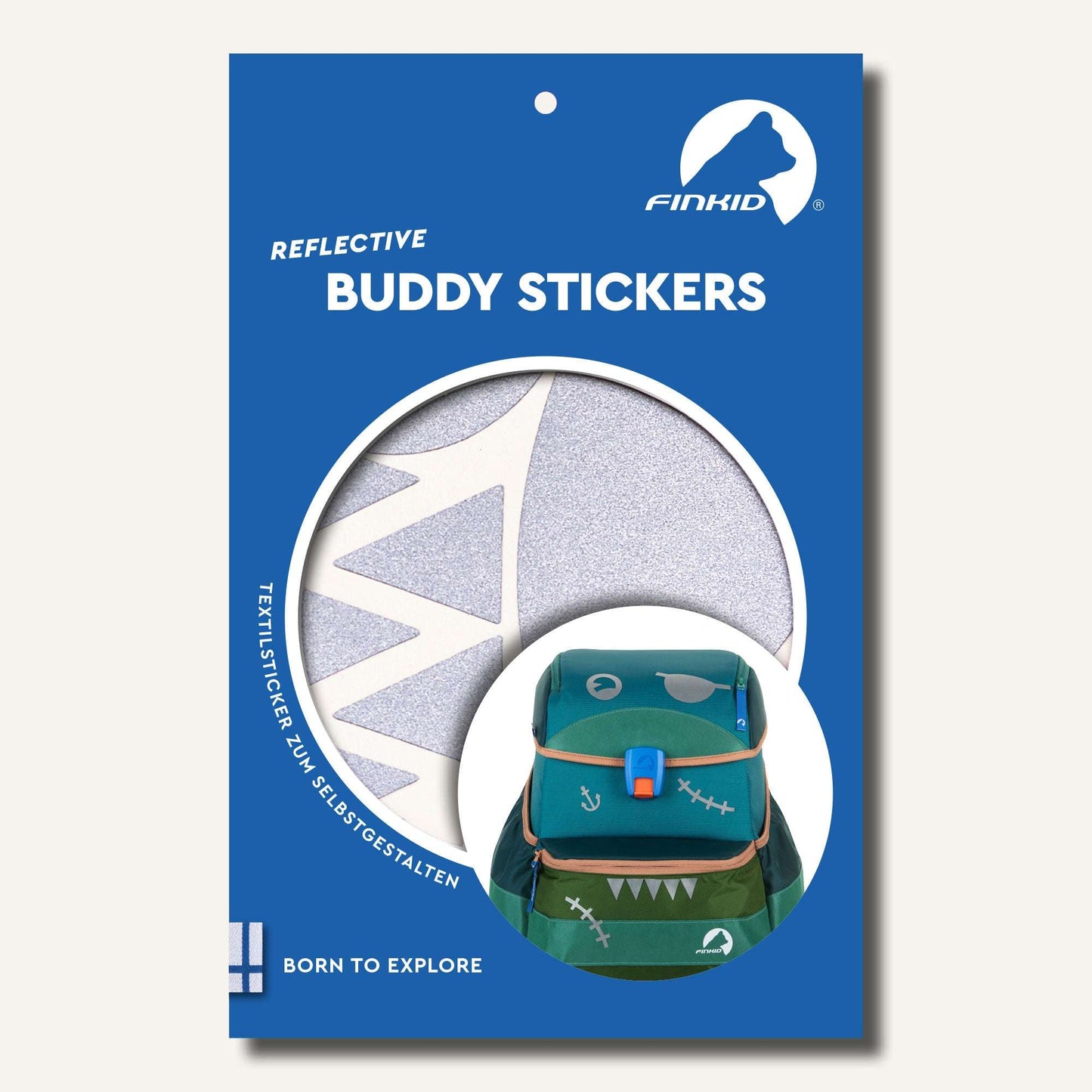 Finkid reflect. Buddy Sticker Boffu