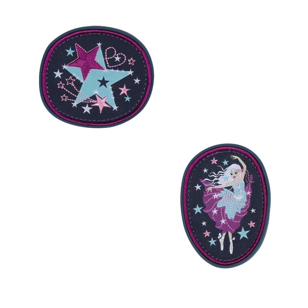 DerDieDas Wechselbuttons 2-tlg. Dancing Star