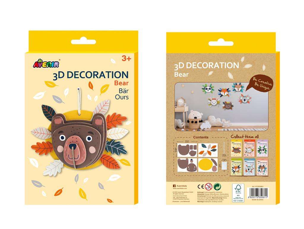 3d Deko Bär