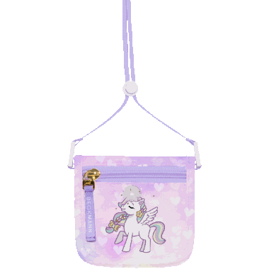 Beckmann Brustbeutel - Unicorn Princess Purple