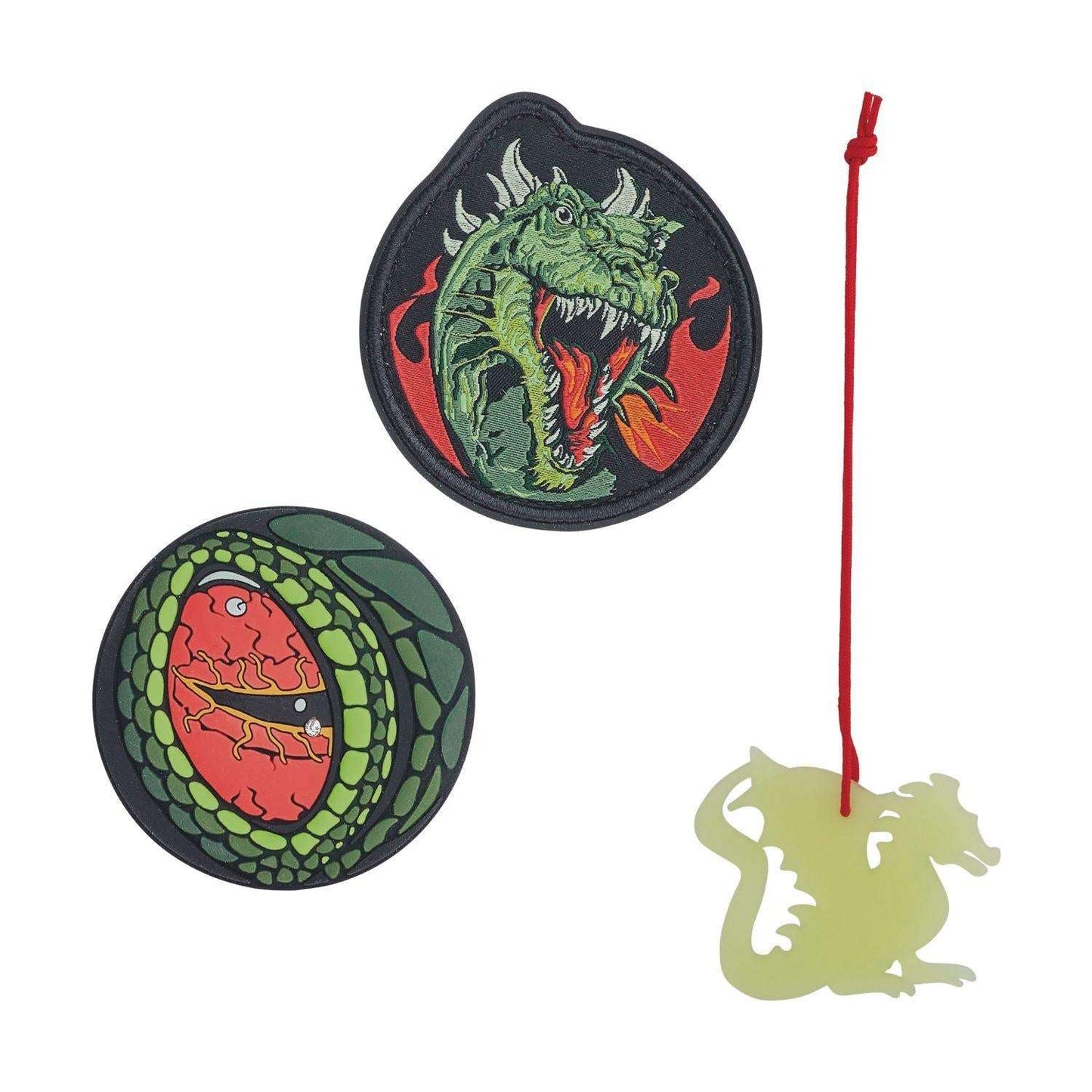 DerDieDas Wechselbuttons 3-tlg. Basilisk