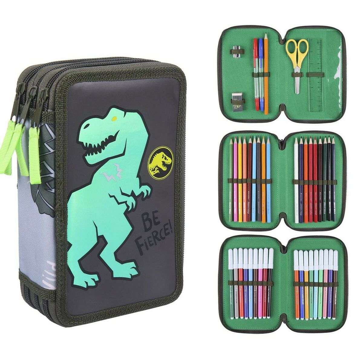 Schüleretui Tripledecker - Jurassic Park