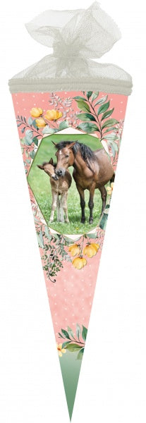 35 cm Schultüte Pferdeliebe