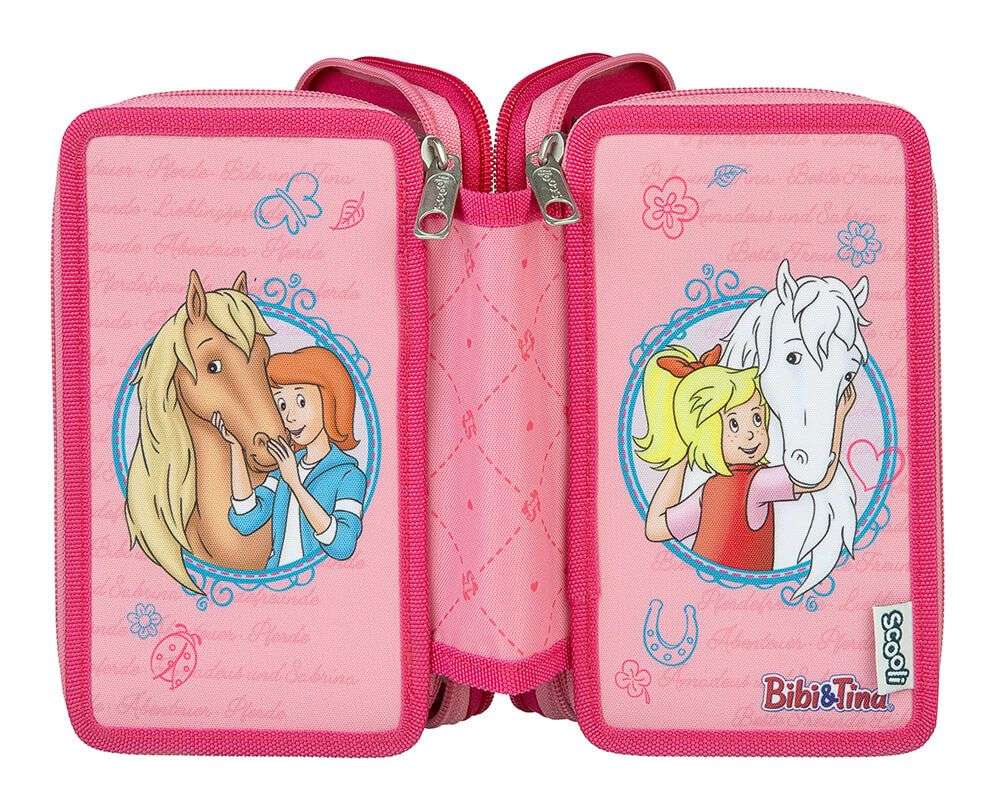Schüleretui Tripledecker - Bibi & Tina