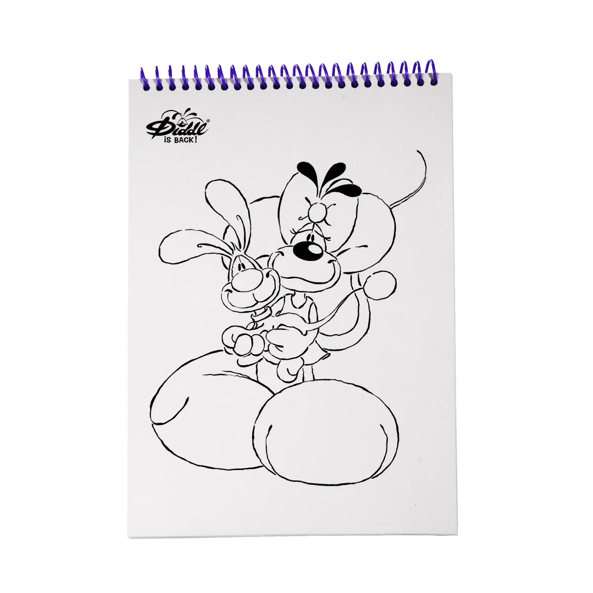 Diddl Malbuch lila - A4