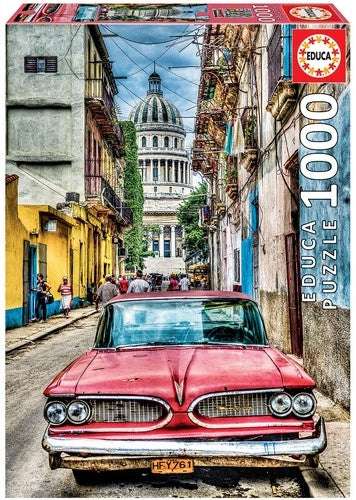 1000 t. Pz. Vintage Car in old Havana