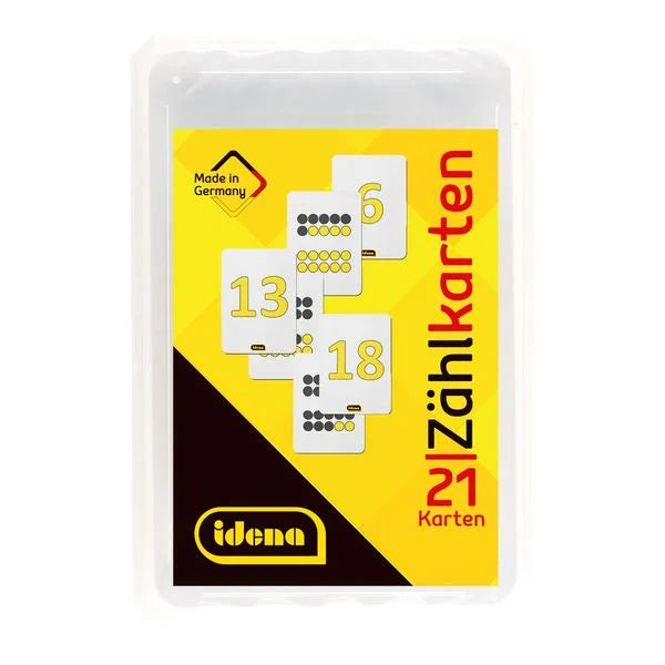 Idena Zählkarten 0-20