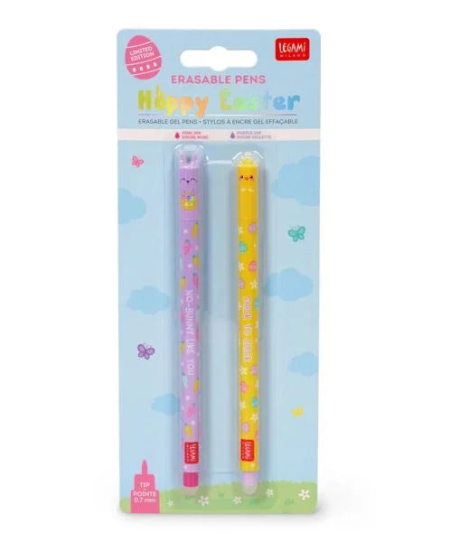 Erasable Stifte - Osterset 2025 - Hase und Huhn