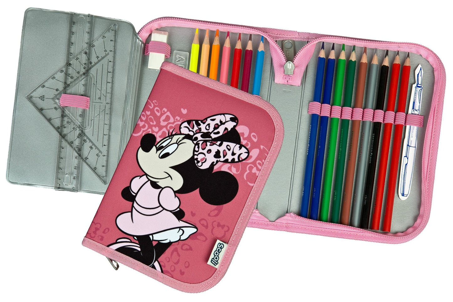 Federmäppchen gefüllt - Minnie Maus 2