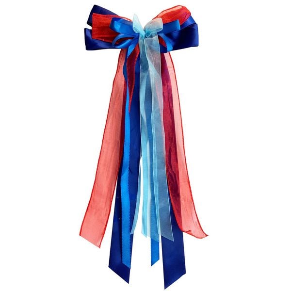 Nestler Schultütenschleife blau/rot