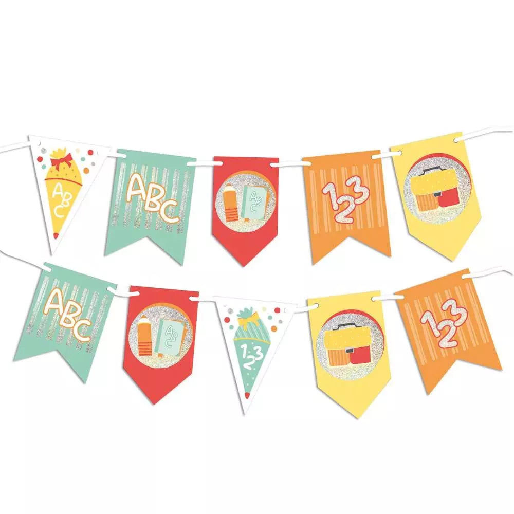 3m lange Girlande Einschulung