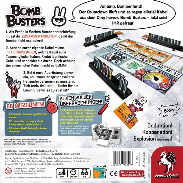 Brettspiel Bomb Busters