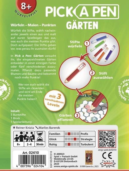 Pick a Pen: Gärten