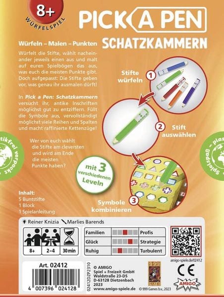 Pick a Pen: Schatzkammer
