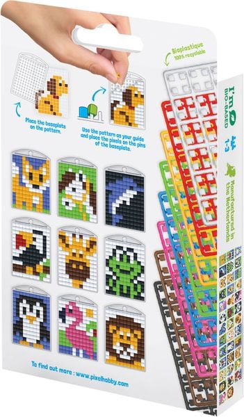 PRACHT Pixel Medaillon Set Tiere
