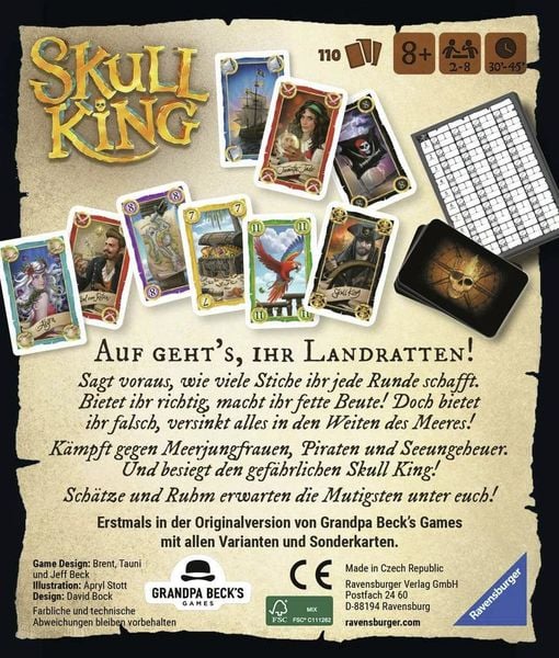 Skull King - Kartenspiel
