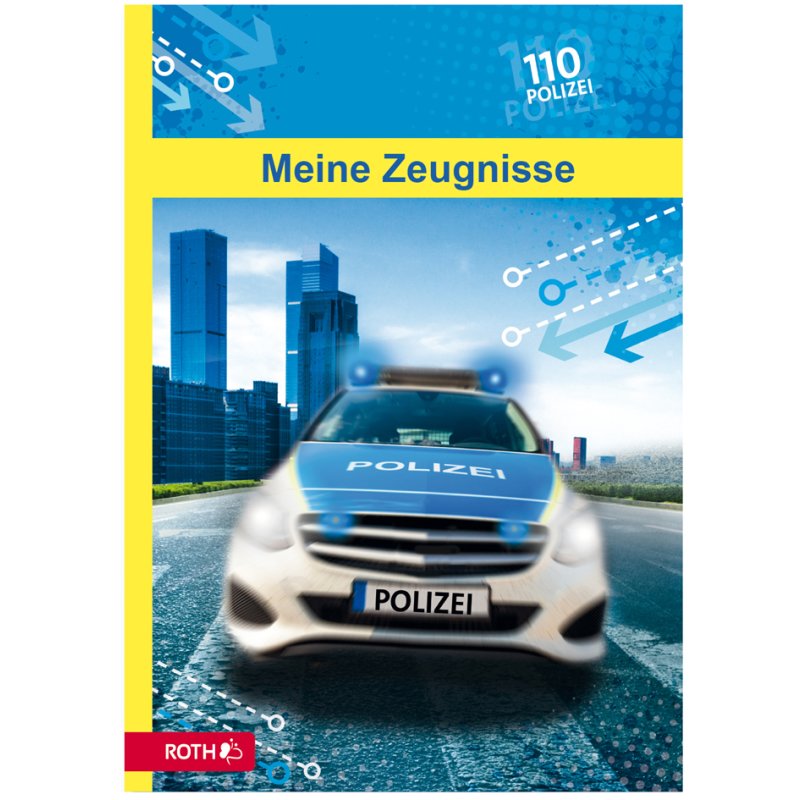 Zeugnismappe Polizei 110