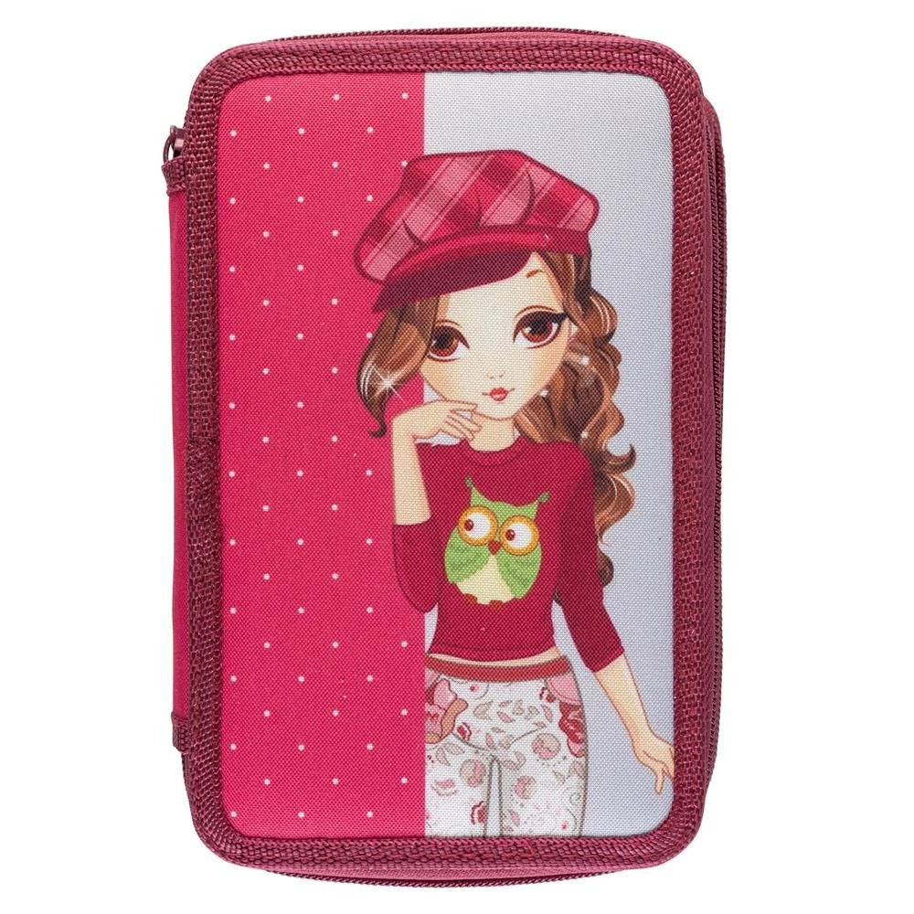 Schüleretui Tripledecker Girl 47 Teile