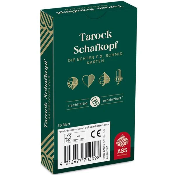 Spielkarten Schafkopf/Tarock bayrisches Bild