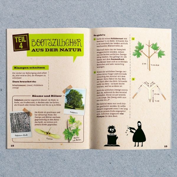 Bastelset AllesKönnerKiste Schnitzen - Komplett Set