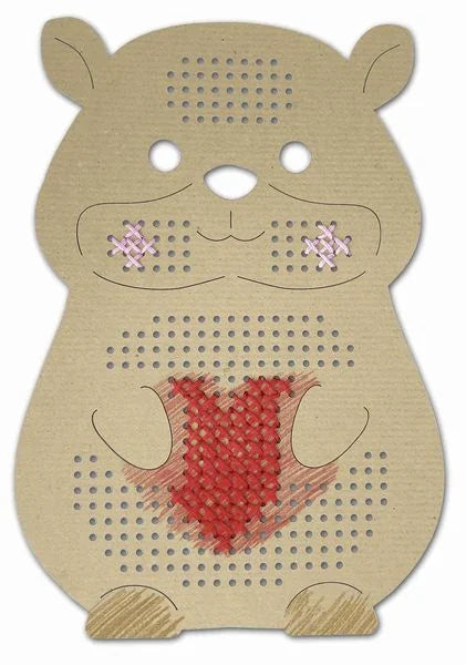 URSUS Kreuzstichvorlagen - 12 Tiermotive/24 Blatt