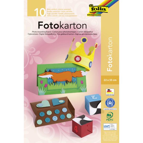 Fotokartonblock 10 Blatt