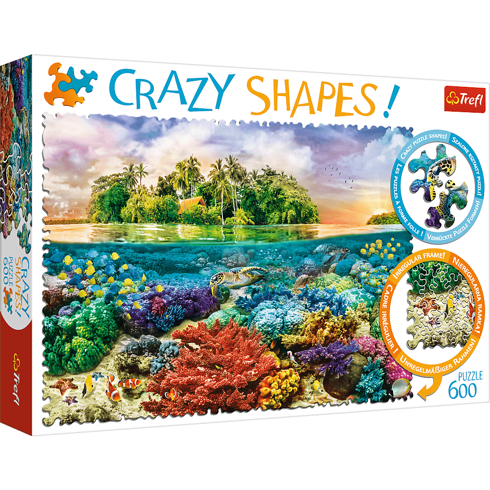 600 Crazy Shapes Pz Tropische Insel