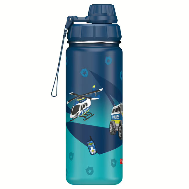 SBS Isolierte Edelstahl-Trinkflasche - Police
