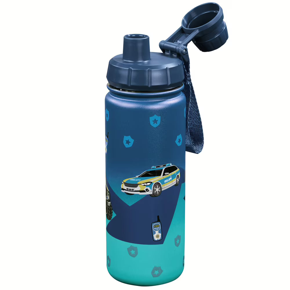 SBS Isolierte Edelstahl-Trinkflasche - Police