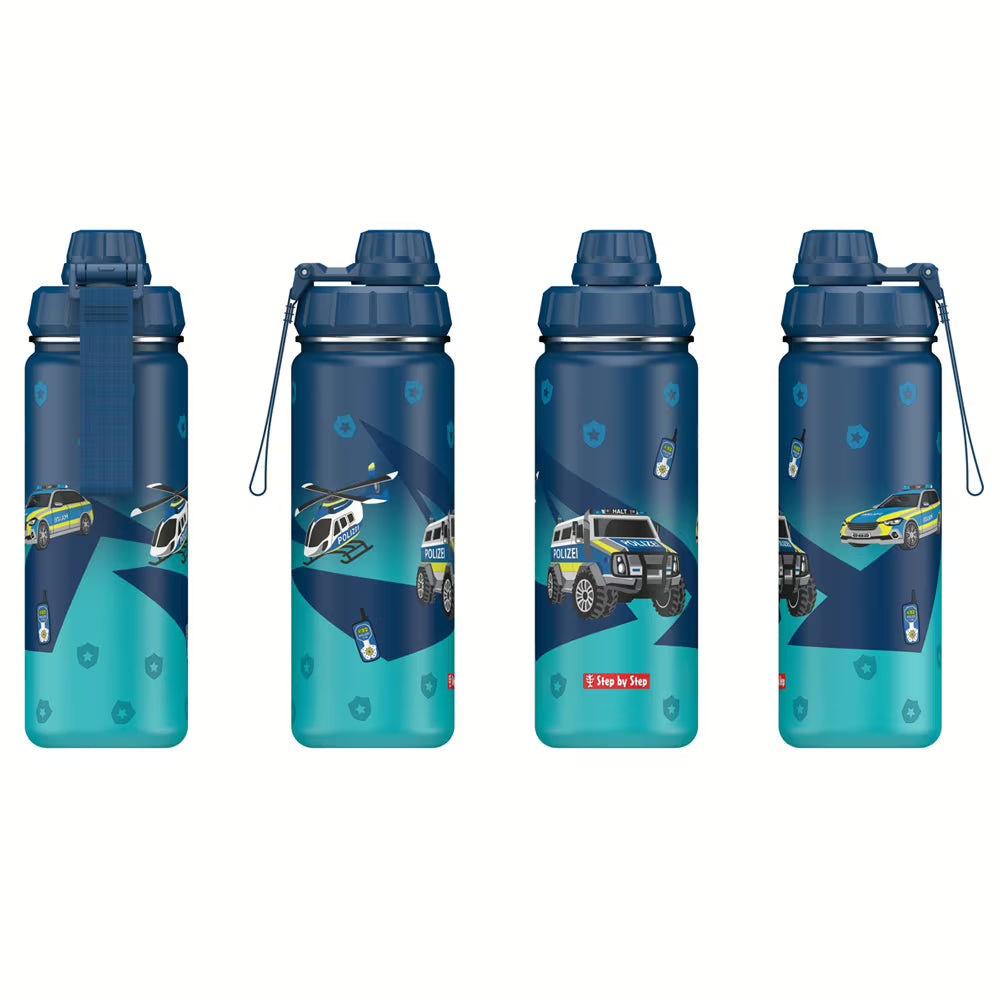 SBS Isolierte Edelstahl-Trinkflasche - Police
