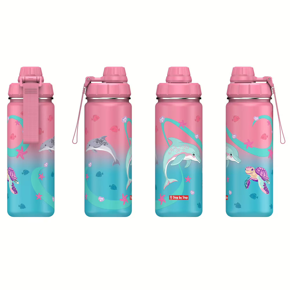 SBS Isolierte Edelstahl-Trinkflasche - Sealife