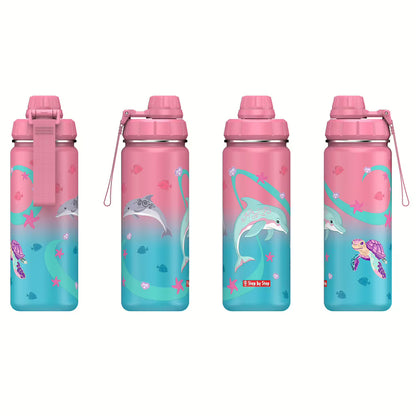 SBS Isolierte Edelstahl-Trinkflasche - Sealife