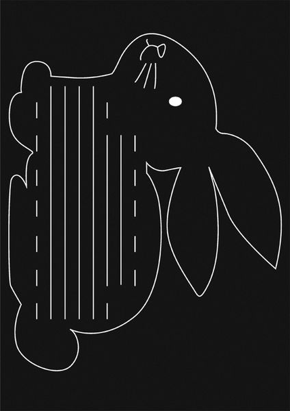 URSUS Flechtmotive Neon Look - 9 Motive